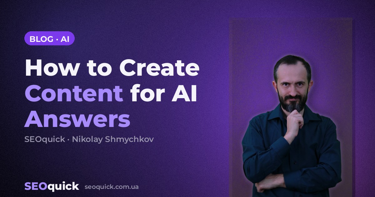 How to Create Content for AI Answers