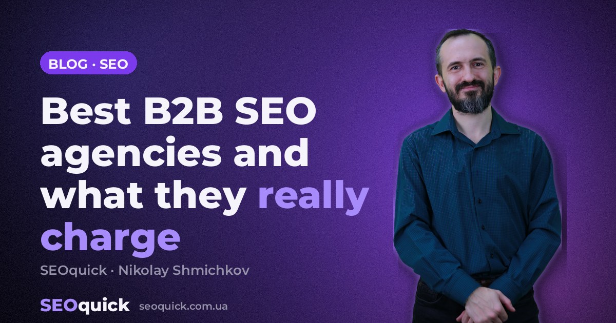 Best B2B SEO Agencies in 2026: who competes for this search and what they charge