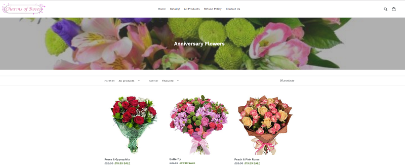 A way to find keys for a flower shop