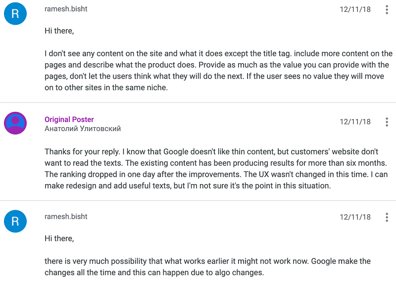 Google's answer