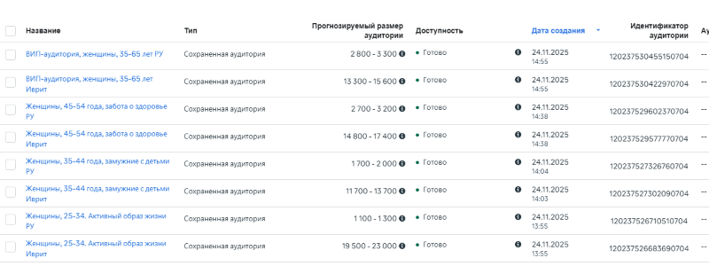 Segmentation by language and spending power